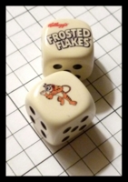 Dice : Dice - My Designs - Cereal Frosted Flakes Mixed Pair - Aug 2012